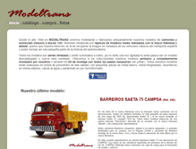 Tablet Screenshot of modeltrans.com